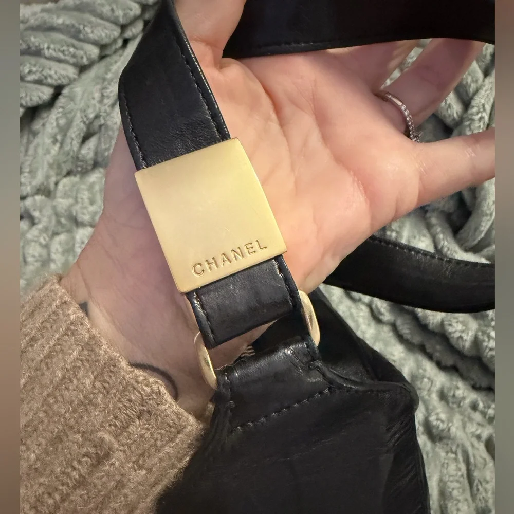 Chanel Chocolate Bar Gold Hardware